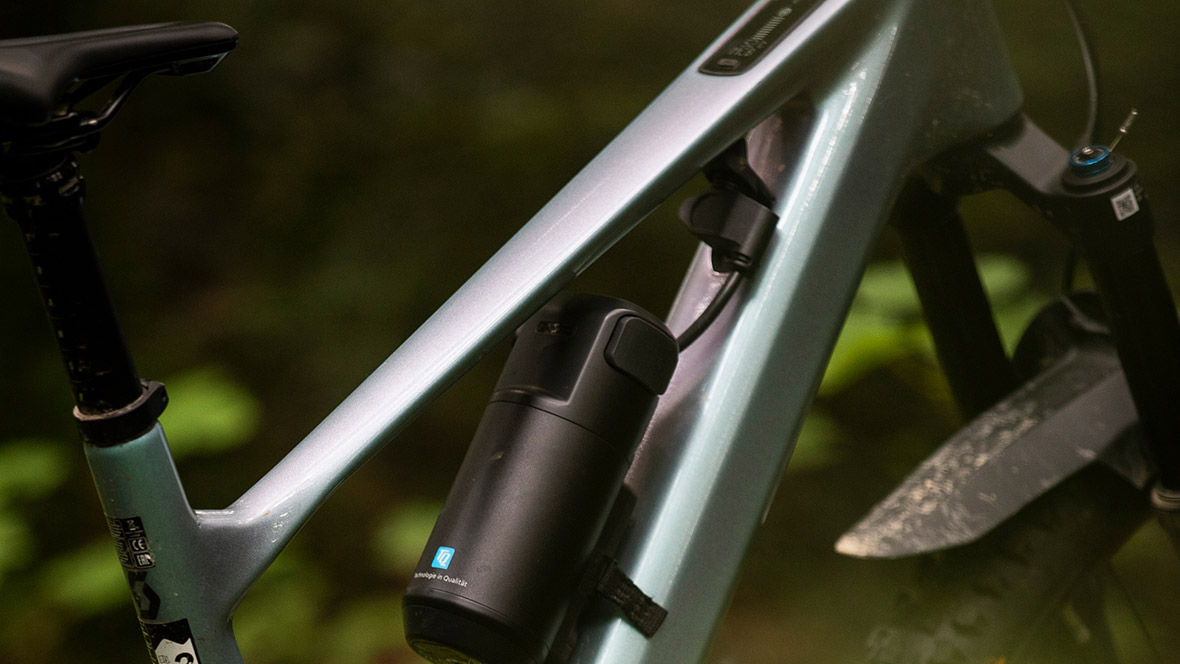 Range extender from TQ attached to the bike